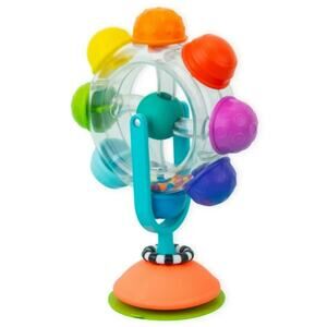 Sassy Light Up Rainbow Wheel Highchair Tray Toy